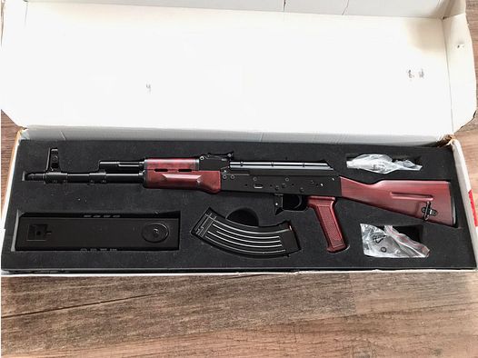 Alloy Army AK74/AKM miniature model scale 1/2.05 metal fully disassemblable, shell ejection