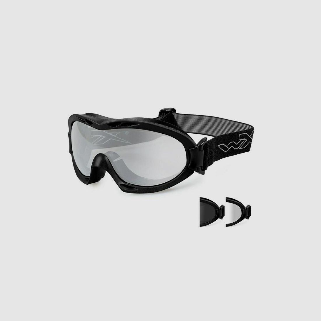 Wiley X NERVE Black Safety Glasses, image 1 of 2