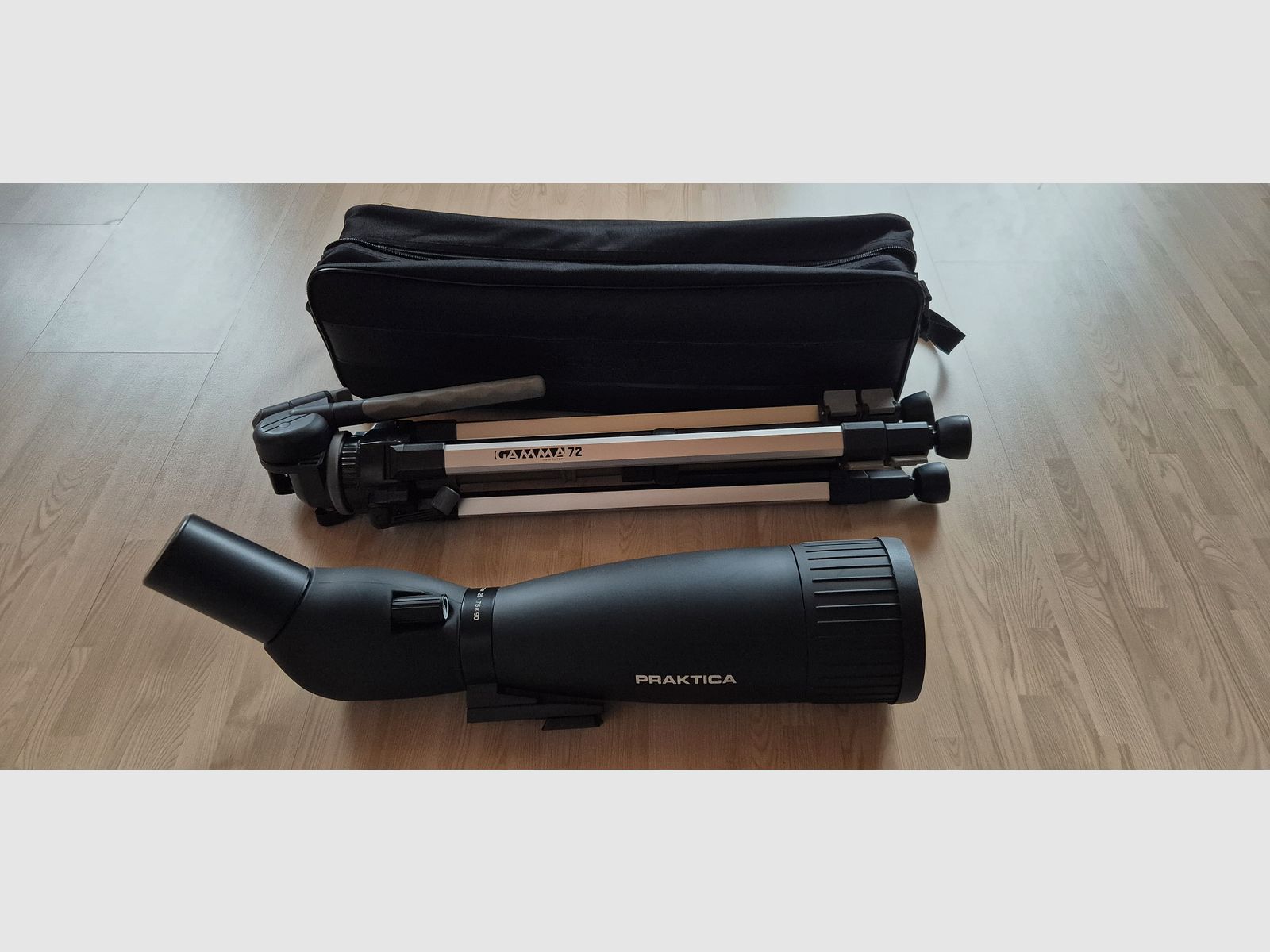 Praktica Spotting Scope 25-75x90 with Tripod and Bag