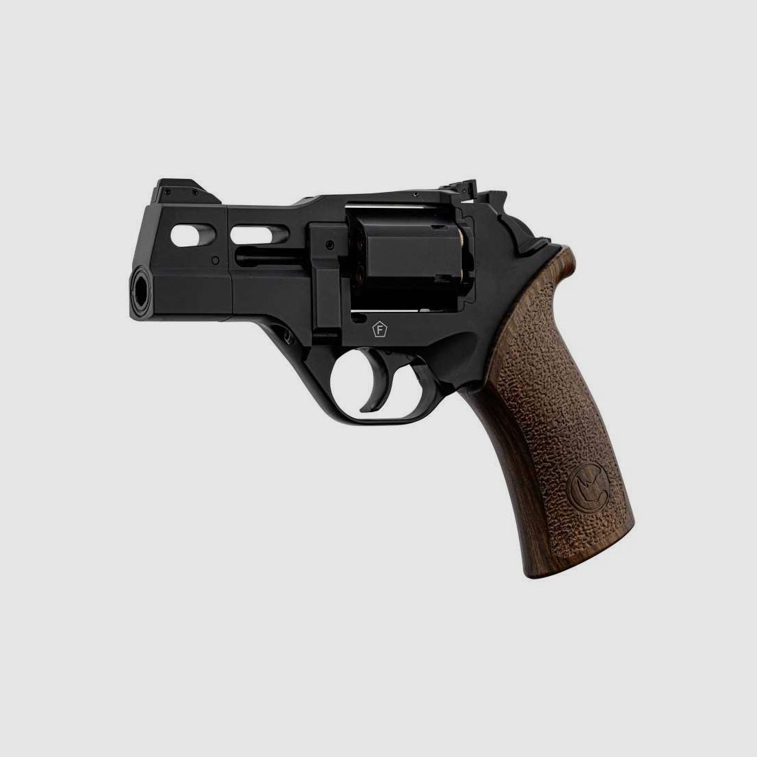 Revolver Rhino 30 DS 4,5mm Cal. 177 CO2 Nero Opaco - Revolver Rhino 30 DS 4,5mm Cal. 177 CO2 <3,5J Nero Opaco, immagine 2 di 3