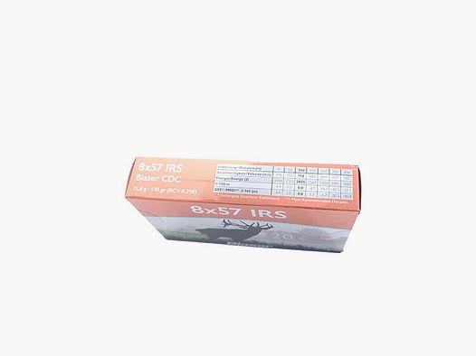 Blaser 8x57 IRS CDC 11,0g/170gr.