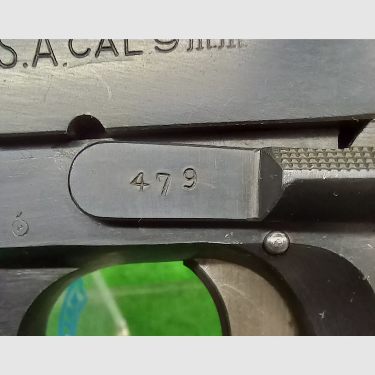 Star B Polizei Niedersachsen 9mm Luge. Patrone 08