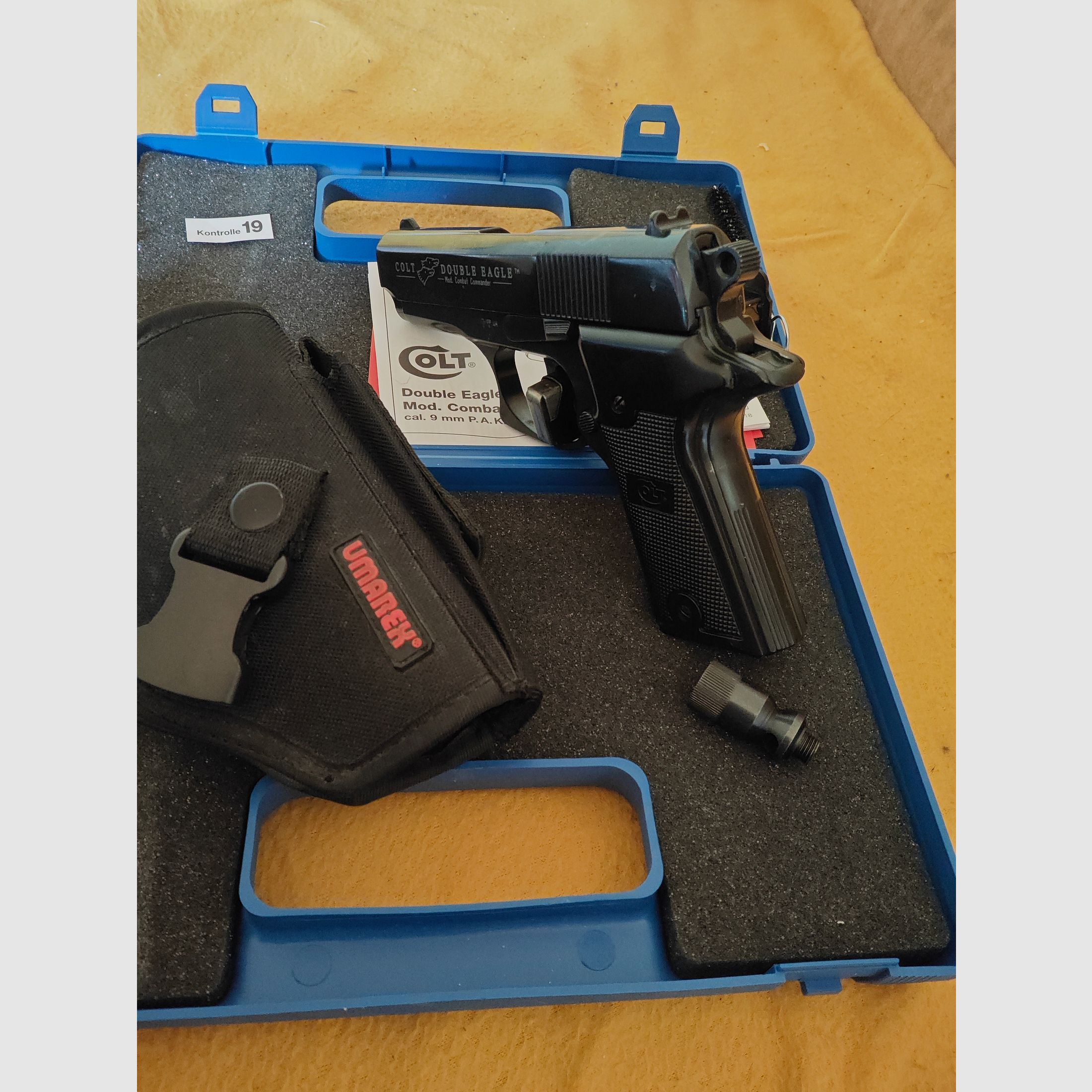 Double Eagle Modelo Combat Commander cal.9 mm P.A.K.