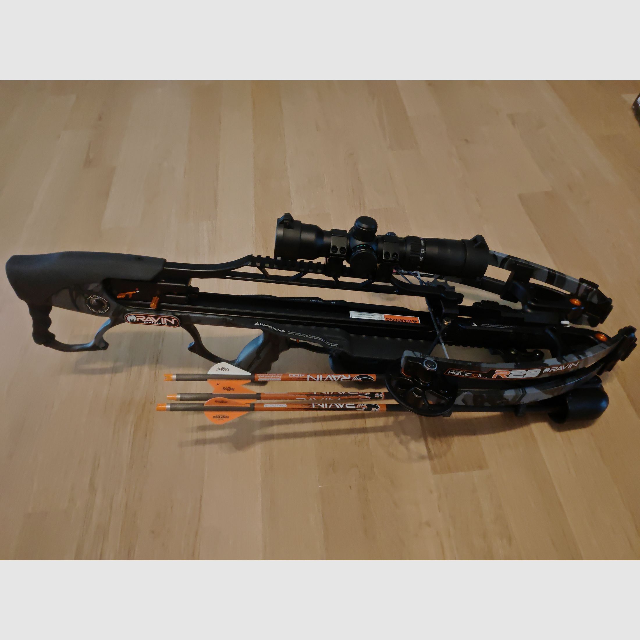 Jagd Armbrust Ravin R29 in neuwertigem Zustand. Mit Zubehör