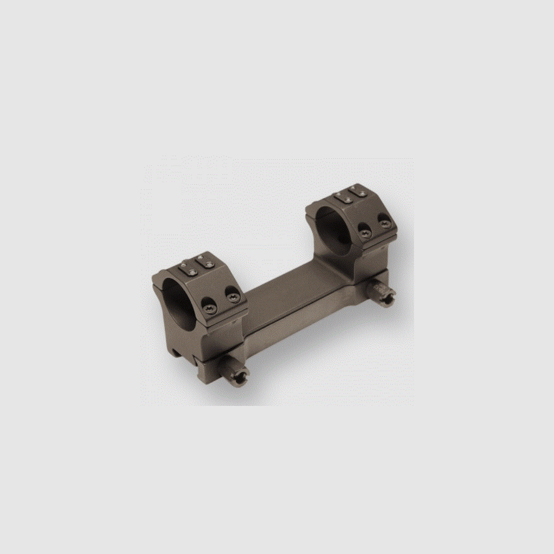 ERATAC block mount, Ø34mm, without cant, Picatinny, attachment with hex nut