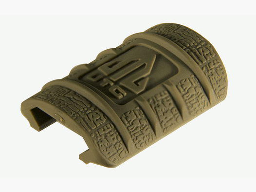 Éléments de protection des mains UTG pour rails Picatinny 12 pièces, Olive