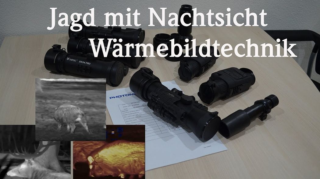 Jagd mit Nachtsichttechnik