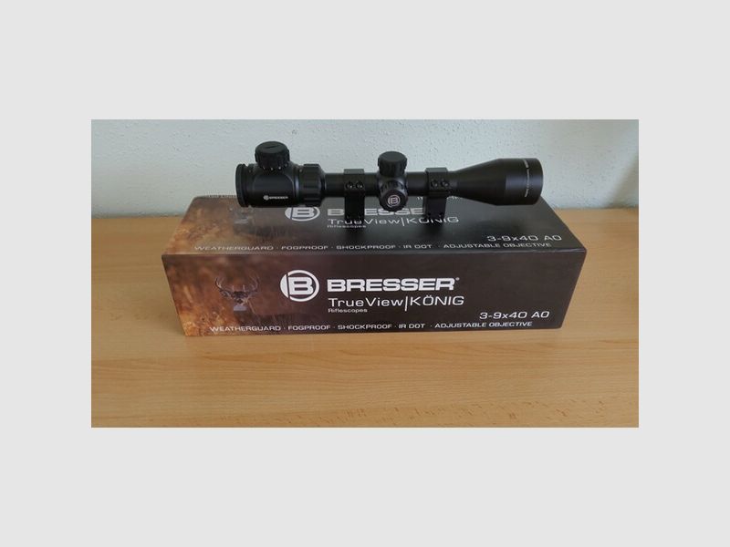 Zielfernrohr Bresser True View / König 3 - 9 x 40 Neu