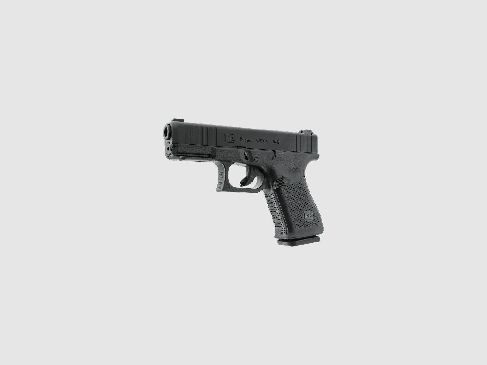 Glock 19 Gen 5 - Metal Slide, GBB 6mm BB - Schwarz | UMAREX