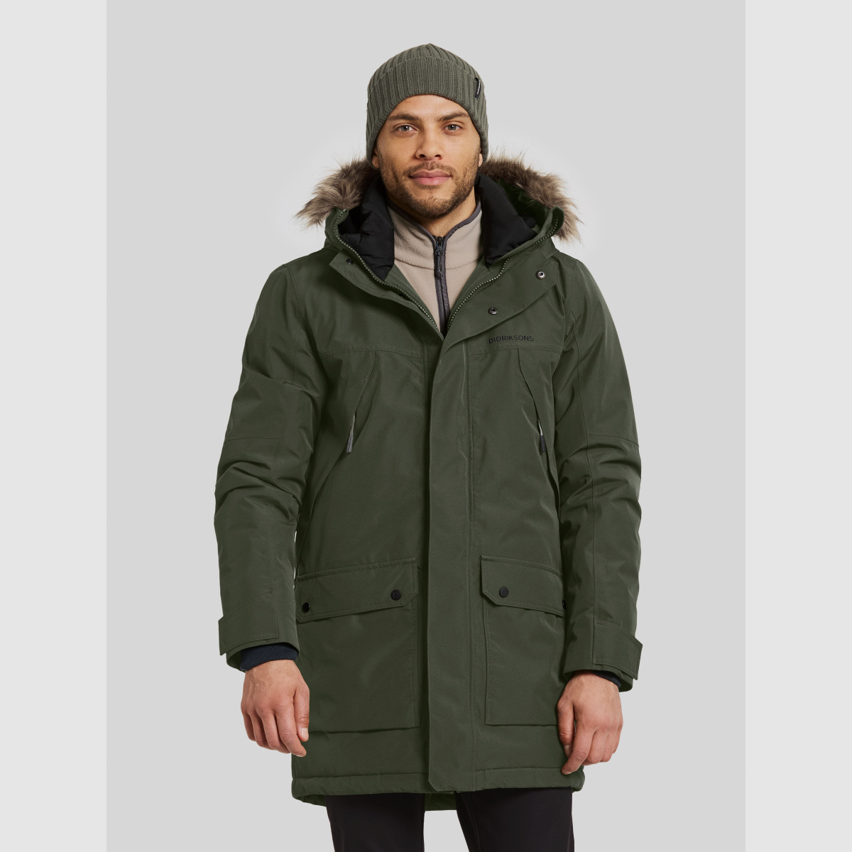 DIDRIKSONS Rick Parka Deep Green