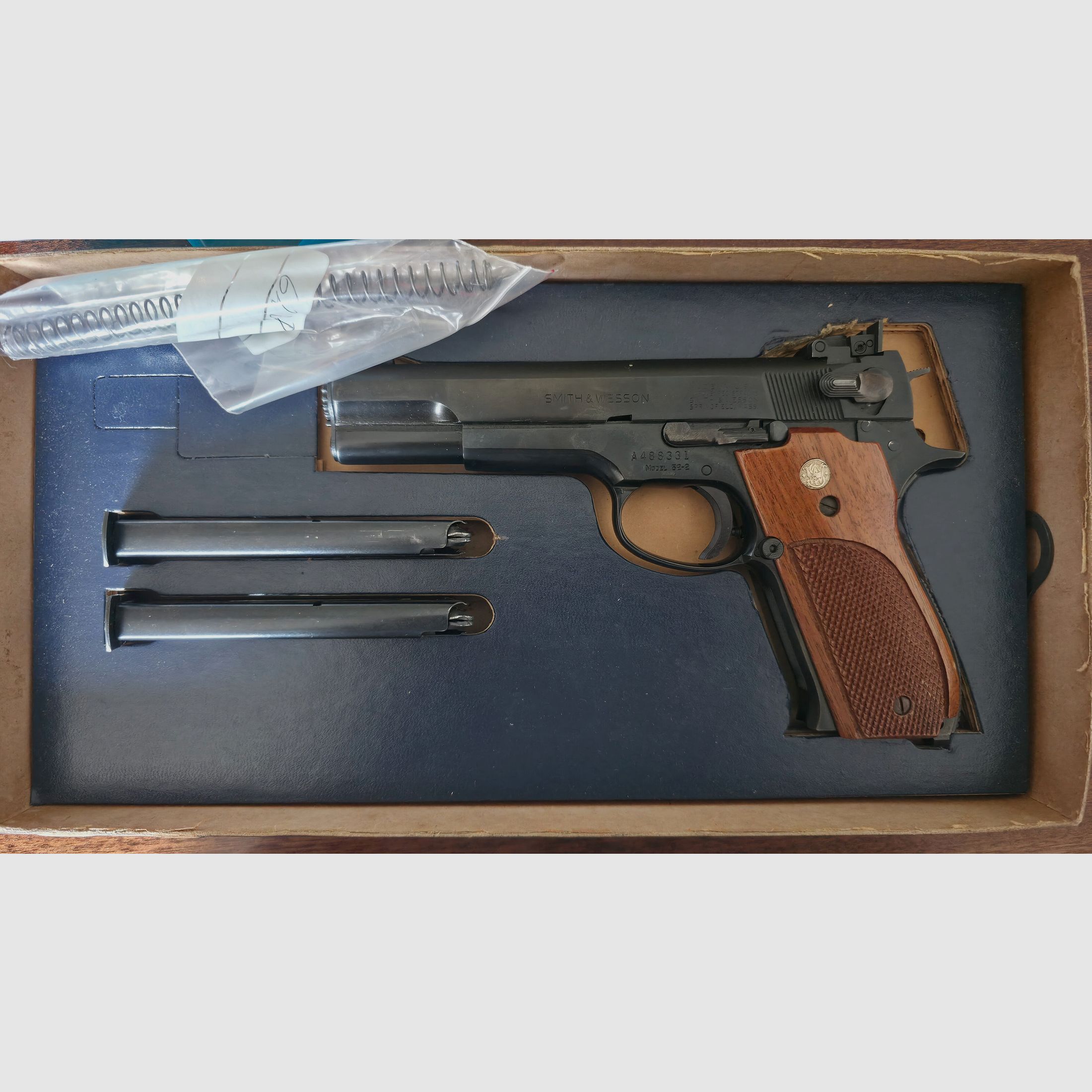 Smith & Wesson Model 52-2 Sportpistole .38 S&W spezial