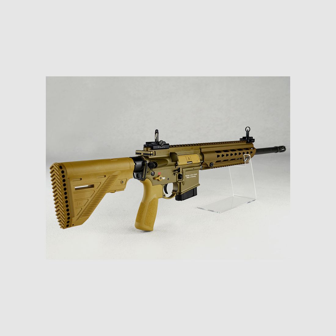 Heckler & Koch MR223 A3 Slimline 16,5", RAL8000 con impugnatura corta