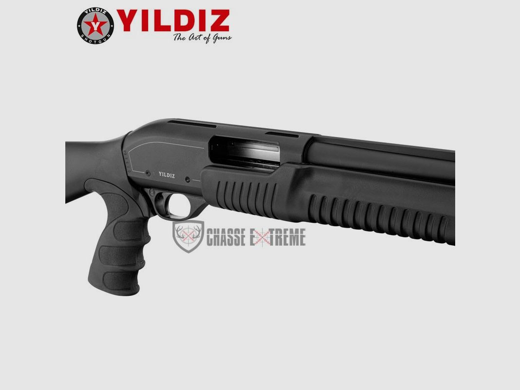 Fusil à Pompe YILDIZ YP12SCT Tactique 61cm Cal 12/76, image 3 sur 6