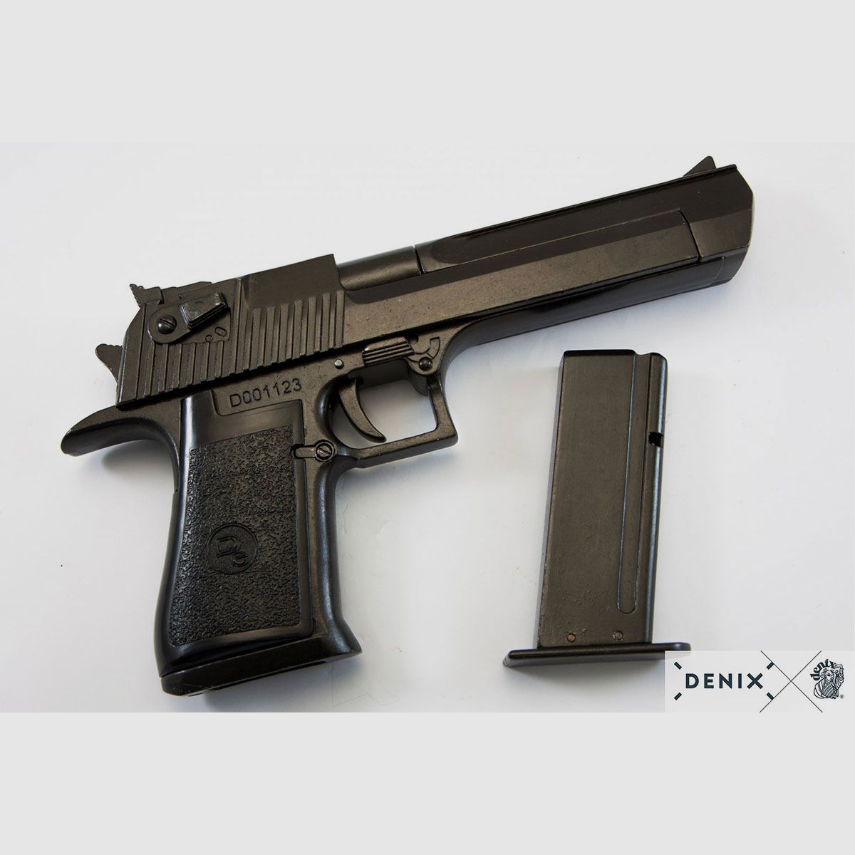 DENIX – REPLICA LIBERA VENDITA | SEMIAUTOMATIC PISTOL DESERT EAGLE USA, ISRAEL 1982, immagine 9 di 10