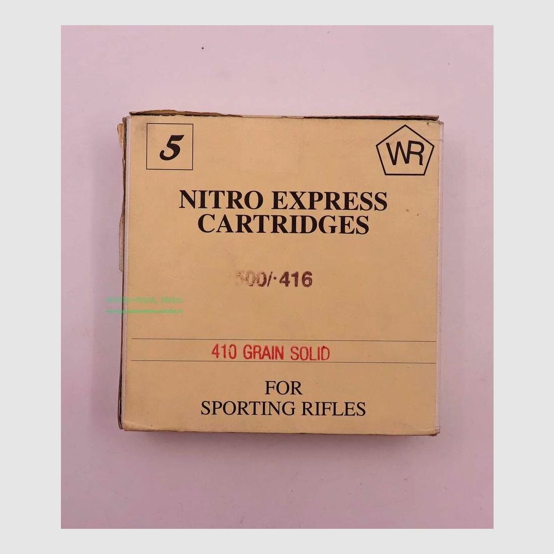 Wolfgang Romey Belgium cartridge cases