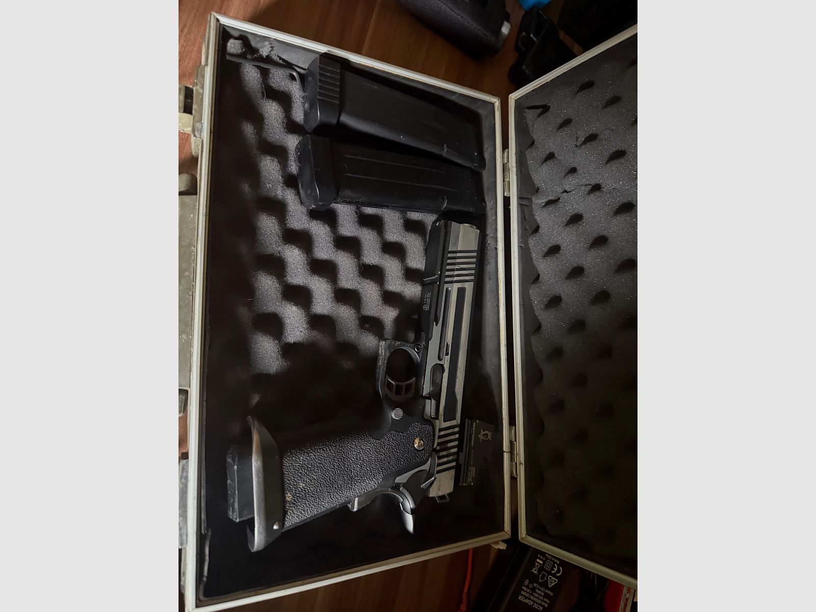 Conjunto de airsoft begadi m4