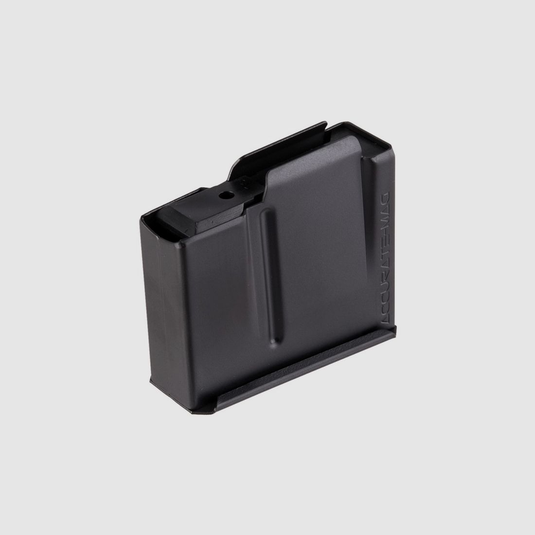 ACCURATE MAG SHORT ACTION DOUBLE STACK SINGLE FIRE MAG 5-RD 3.050 OAL, afbeelding 1 van 3