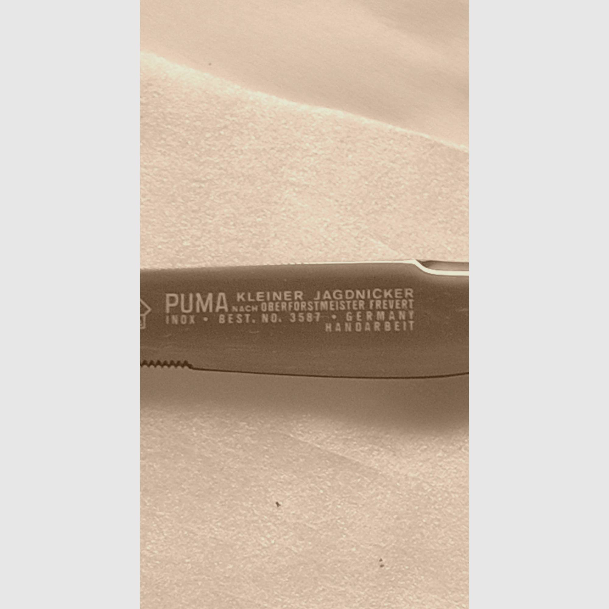 Puma kleiner Jagdnicker von 1976