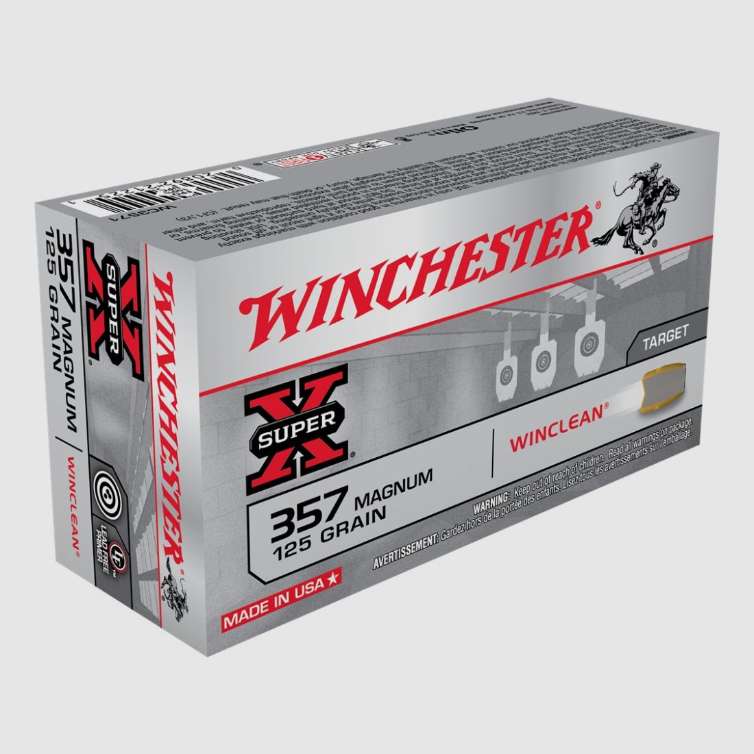 WINCHESTER CARICHE 357 MAG 125 GR, immagine 1 di 4