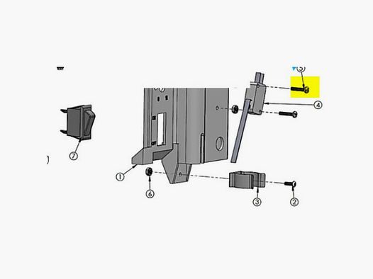 Dillon 4-40 x 5/8" Pan Head Screw