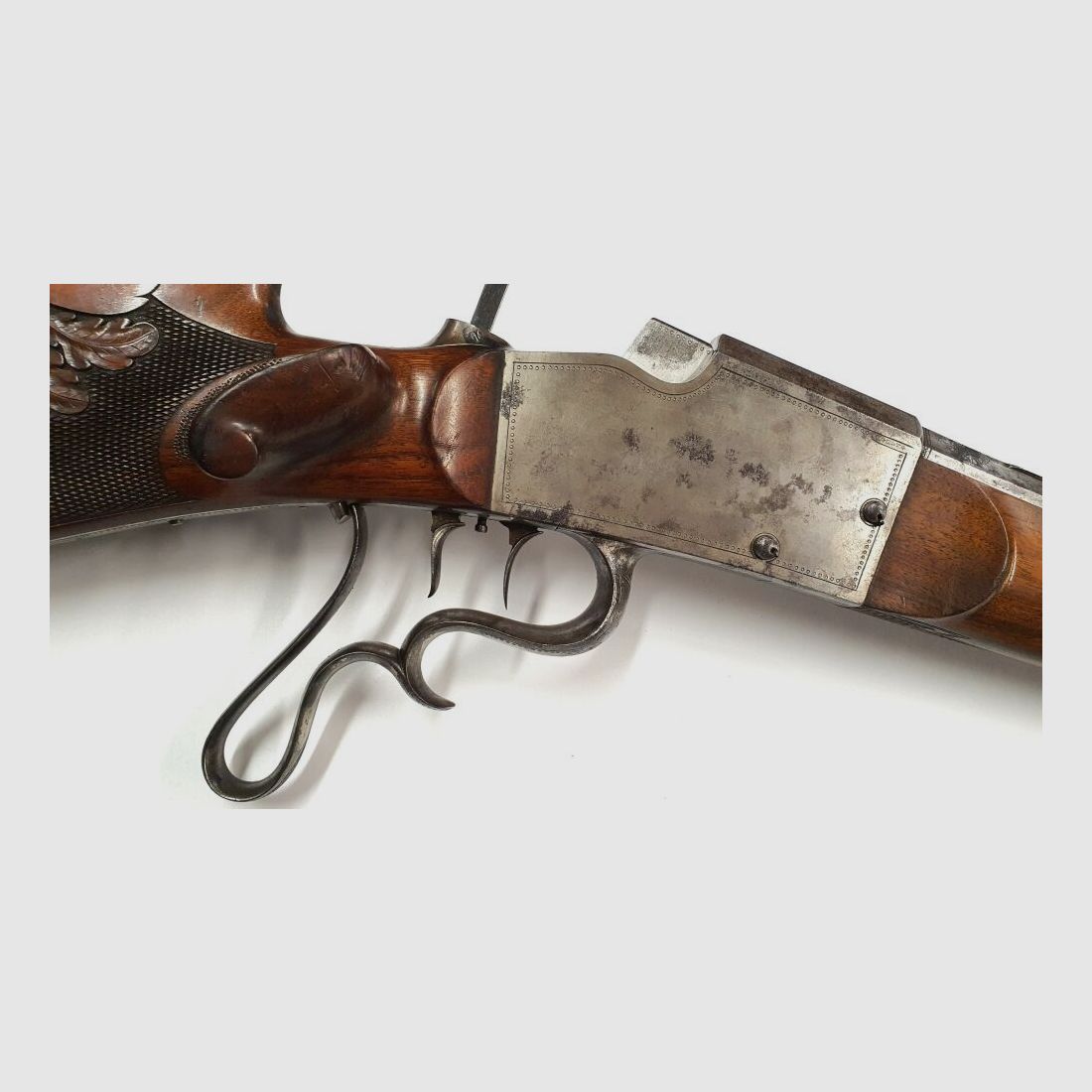 Unbekannter Büchsenmacher Mannheim Scheibengewehr Selten Krupplauf