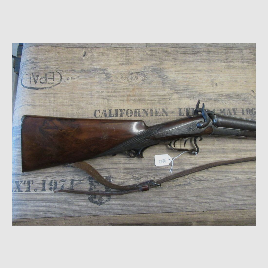 Inconnu fusil de chasse