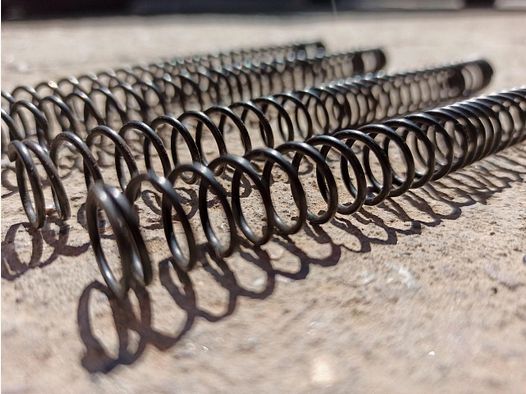 M110 spring, nonlinear, galvanically galvanized + blue passivated (J-TAC)