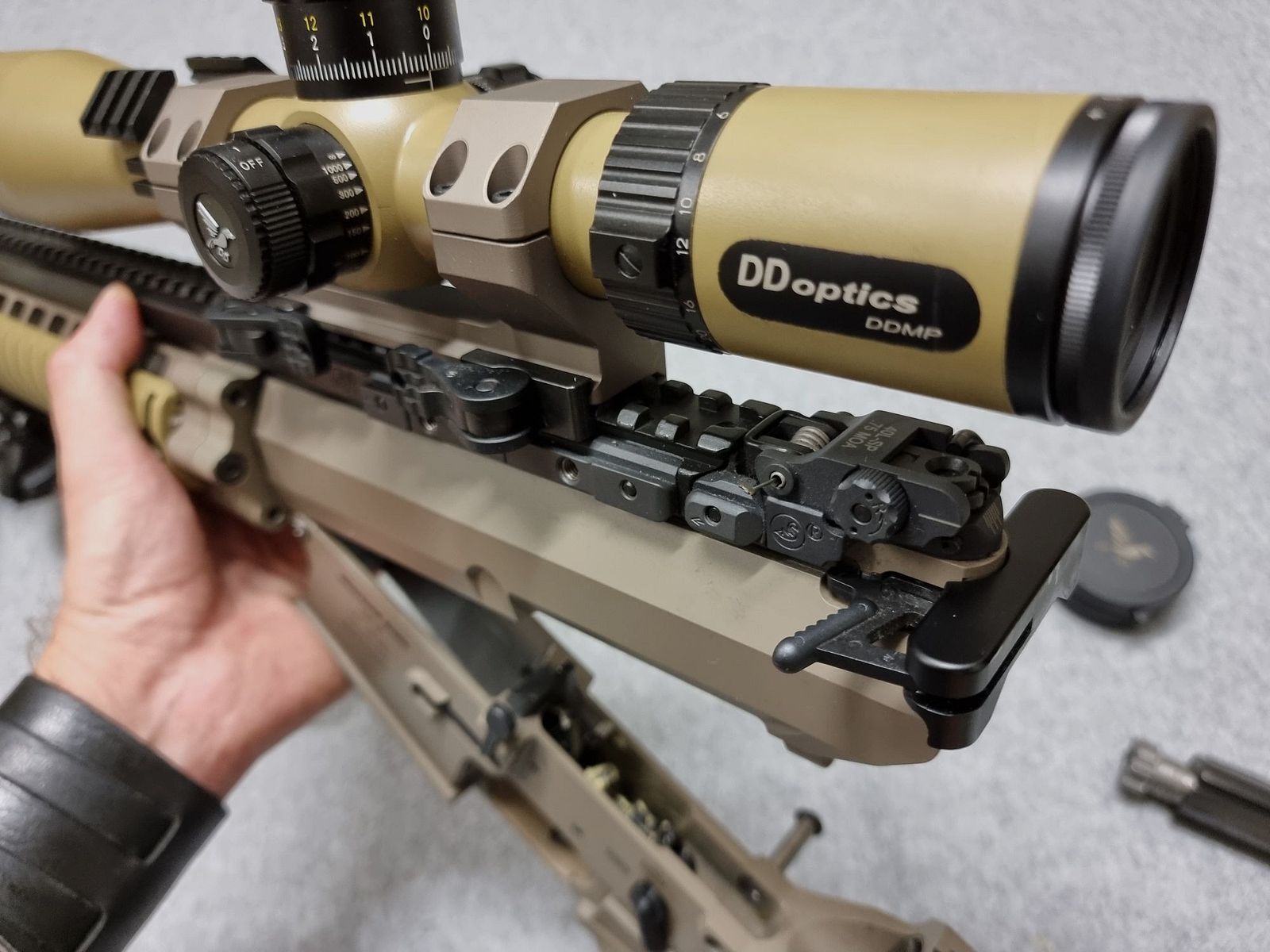 Oberland Arms DMR-E - Kal .308 Win - AR10 OA10 mit einstellbaren Gasblock, Geissele Abzug - Behördenmodell