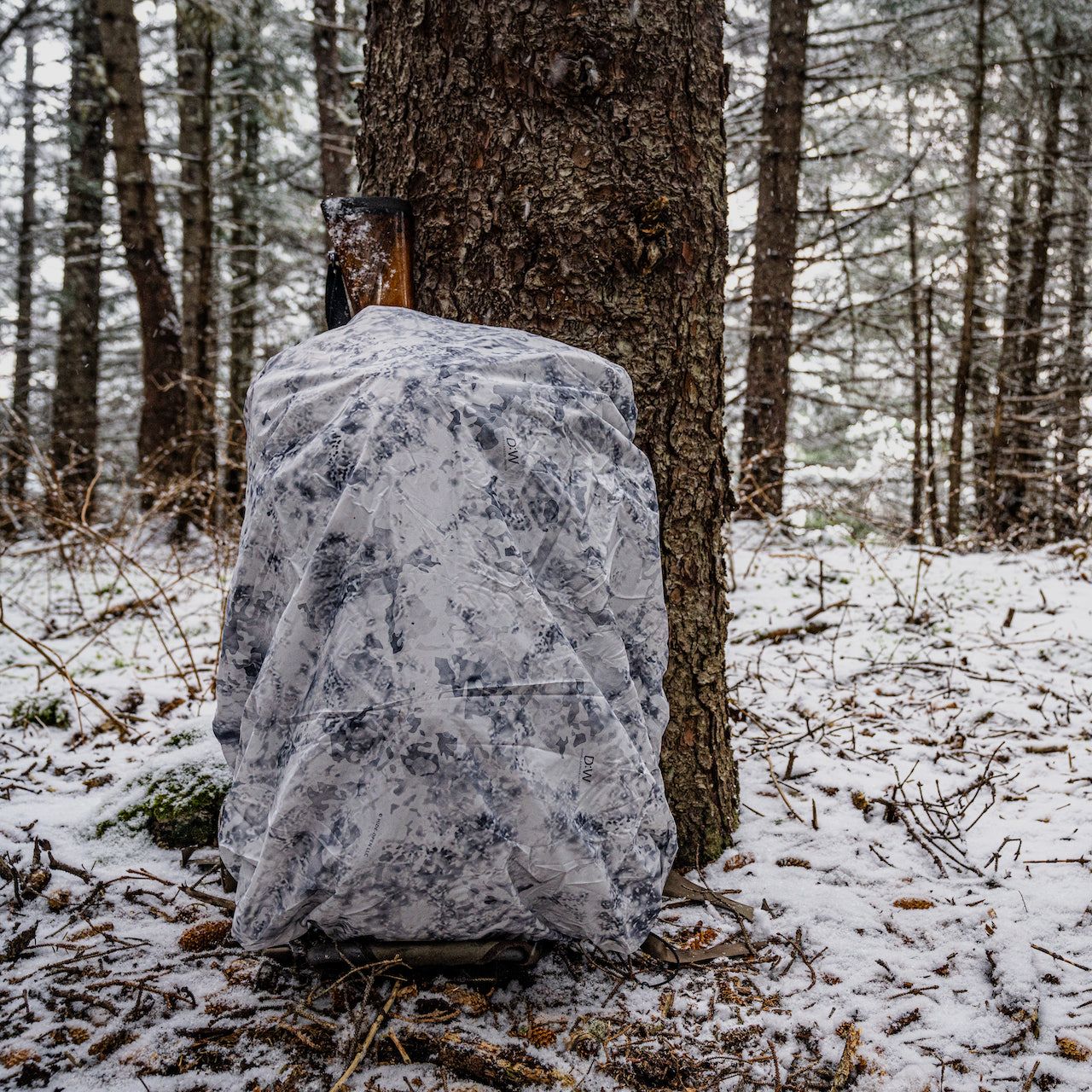Eberlestock Rucksack-Regenhülle Large wendbar - Coyote / D. Winter, Reversible, Bild 3 von 3