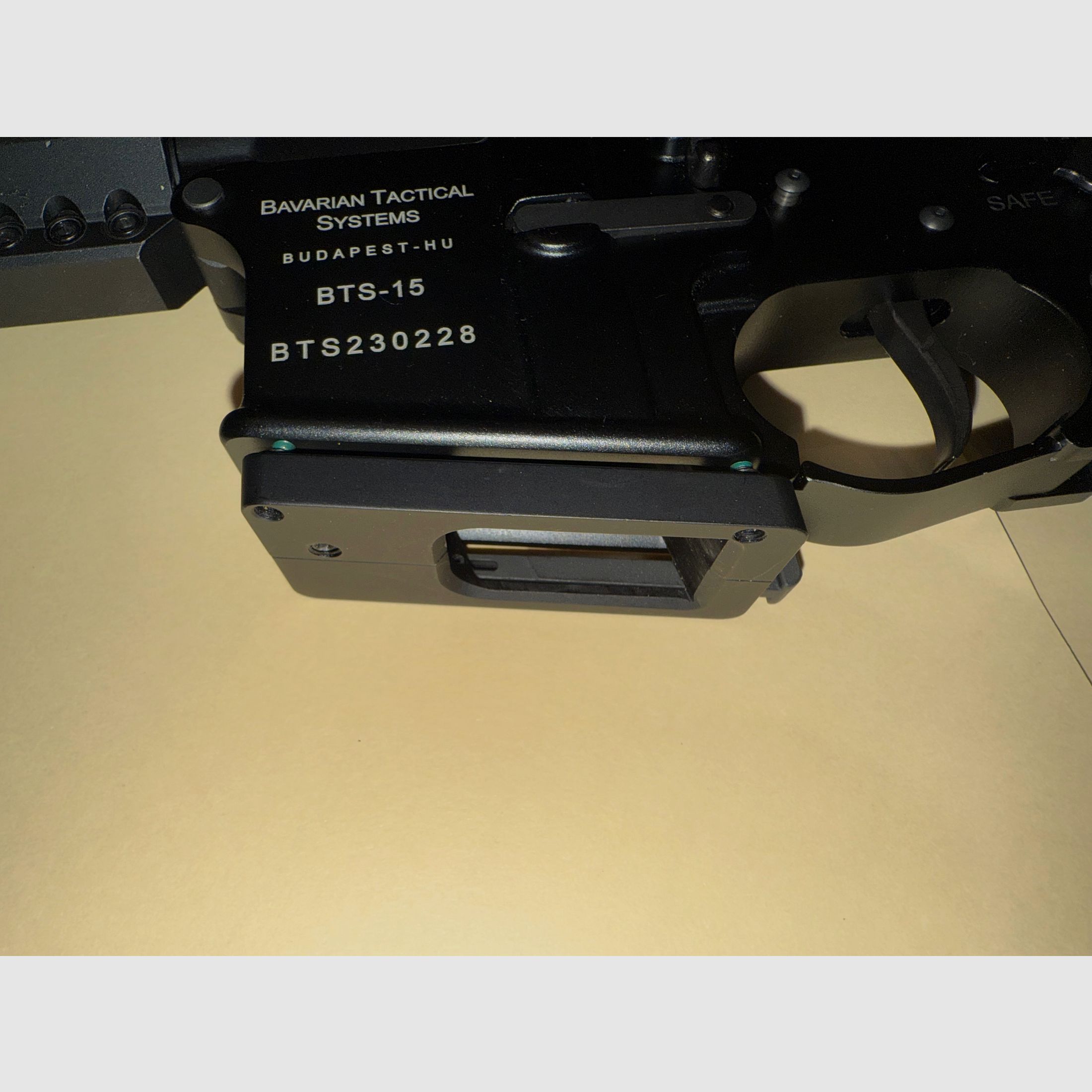 BAVARIAN TACTICAL  BTS-15 AR15 Halbautomat 9mm TOP