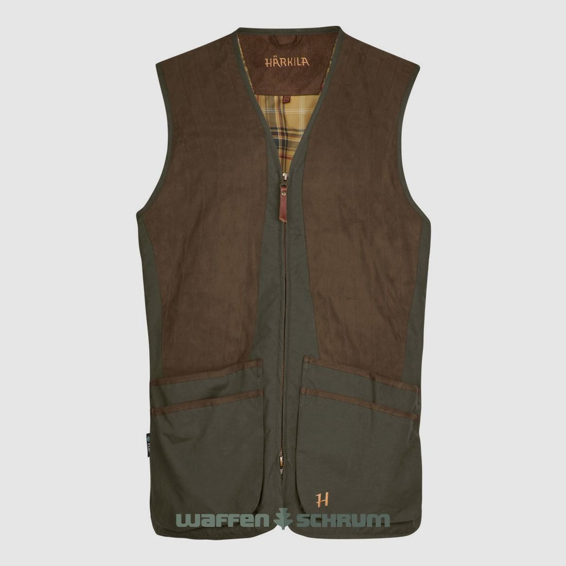 Härkila shooting vest Rannoch HSP Willow Green