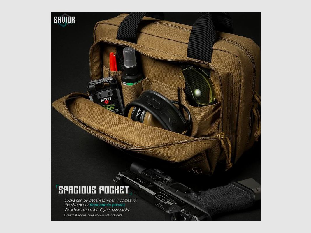 SAVIOR PISTOL CASE TAN, zdjęcie 3 z 3