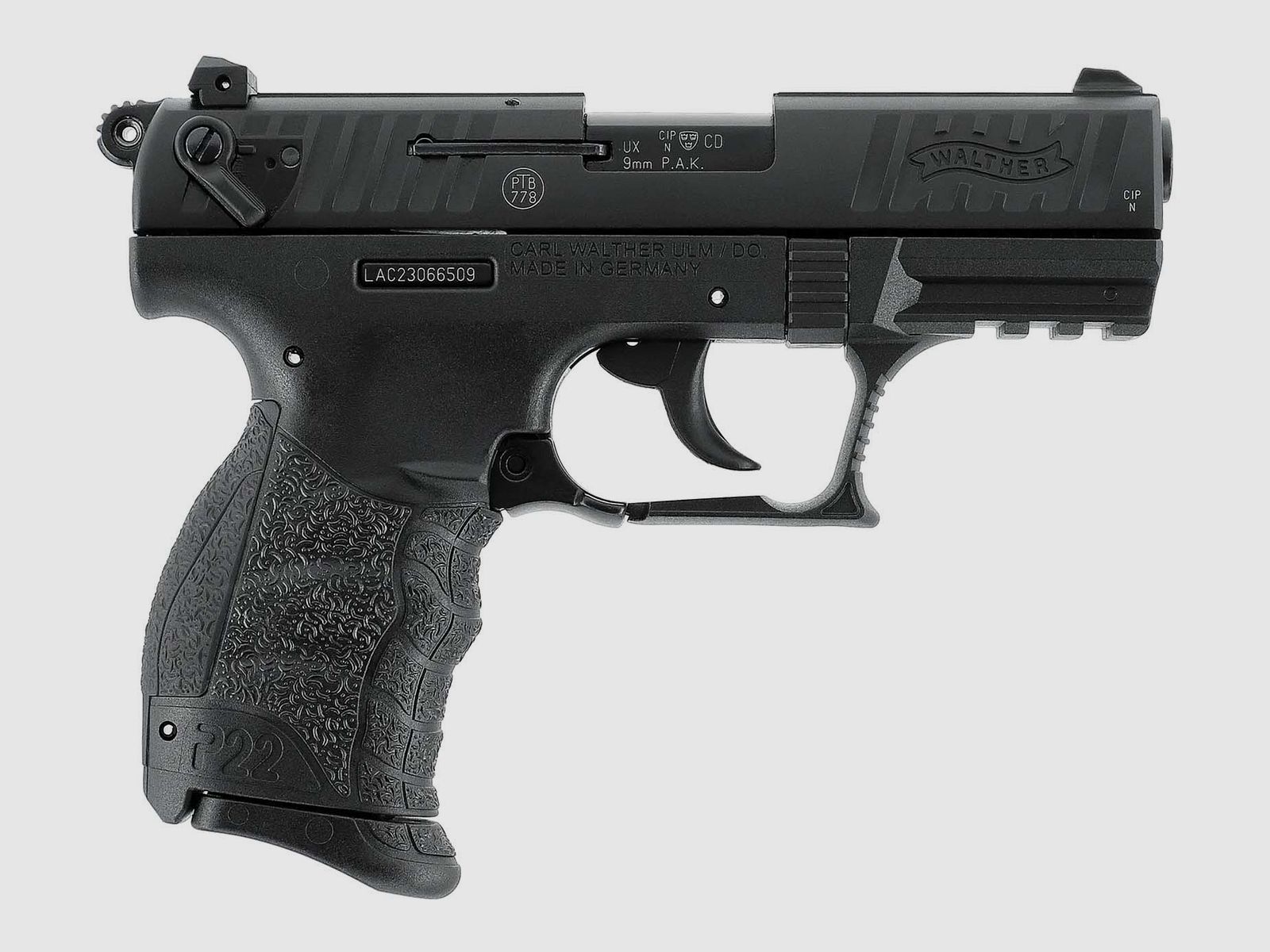 Walther P22 Q bronzé 9mm PAK, image 2 sur 2