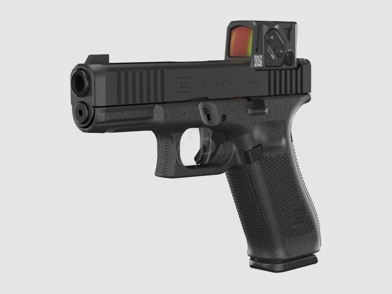 PISTOLA – GLOCK MOD. 45 9 LUGER A-CUT COA COMBO FS MOS, imagen 3 de 4