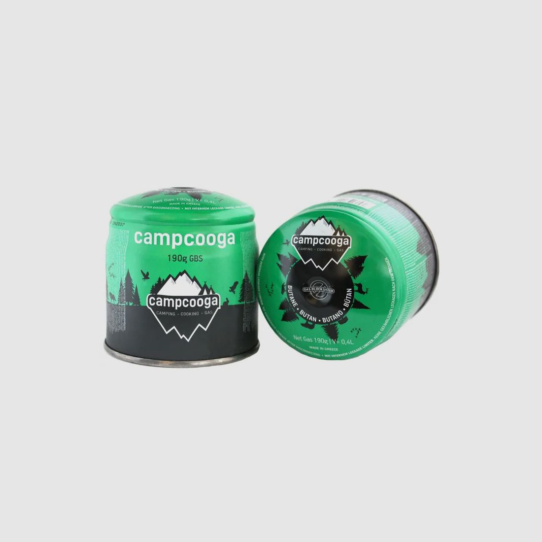 Cartucho de gas butano de 190 gramos