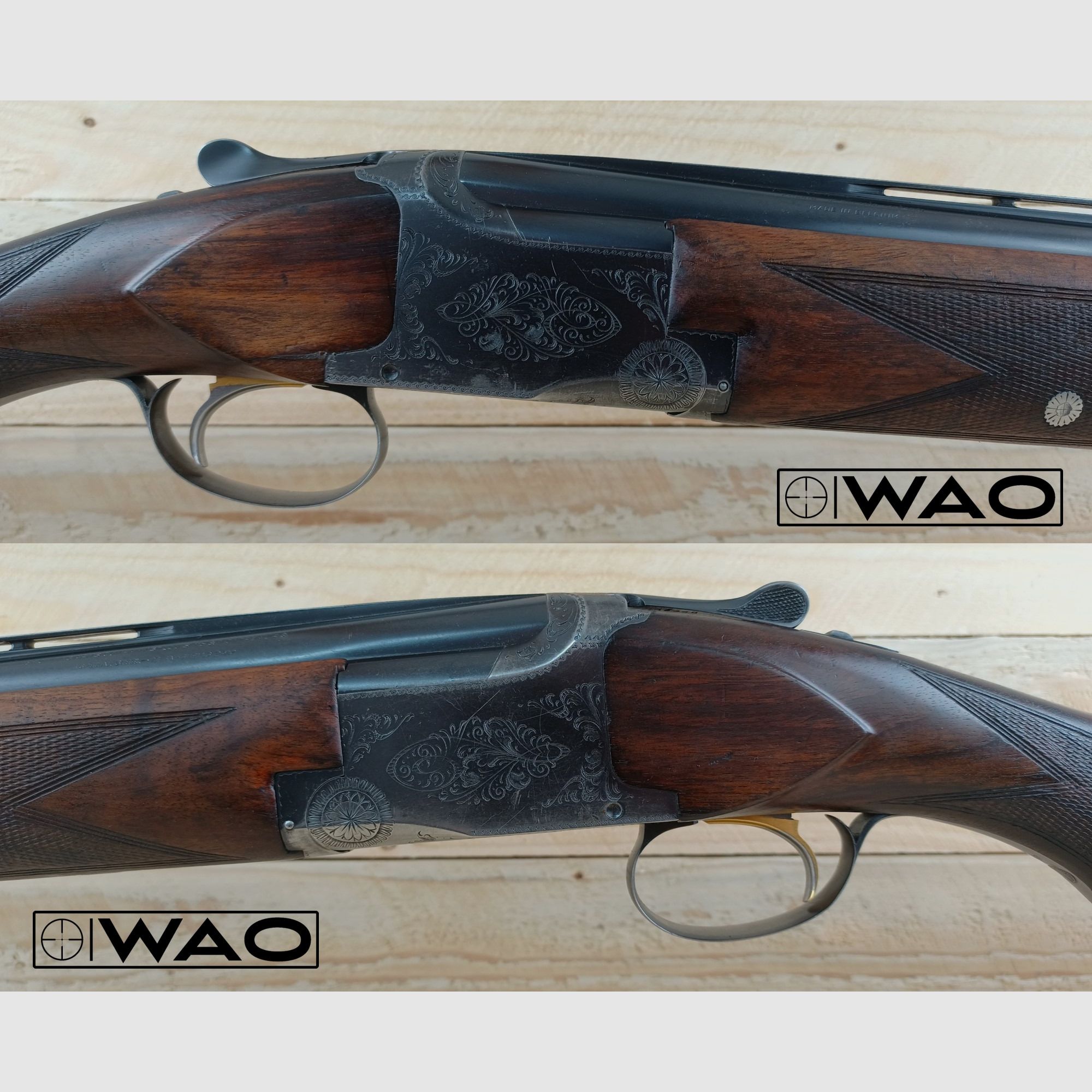 Bockdoppelflinte FN Browning B25, Kal. 12/70 *die Gute*
