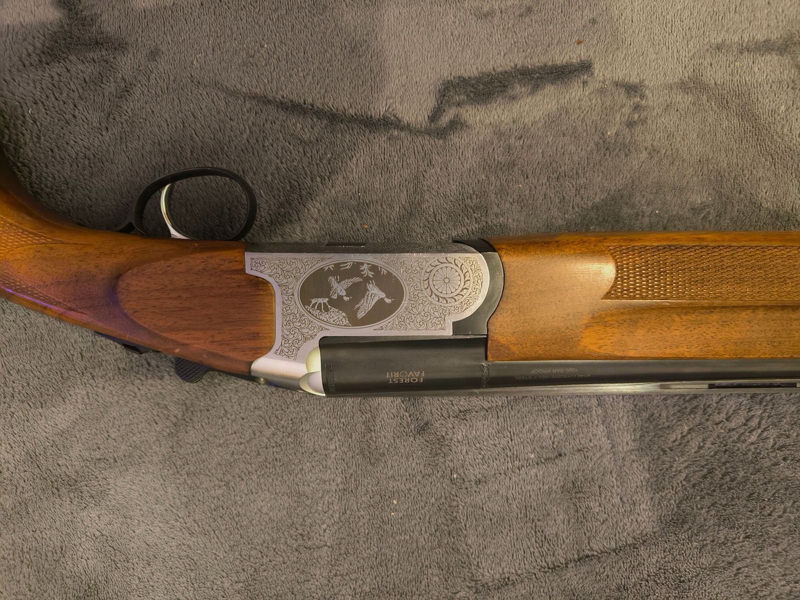 Forest Favorit Bockdoppelflinte Rechtsausführung 12/76 mit 71cm Lauf