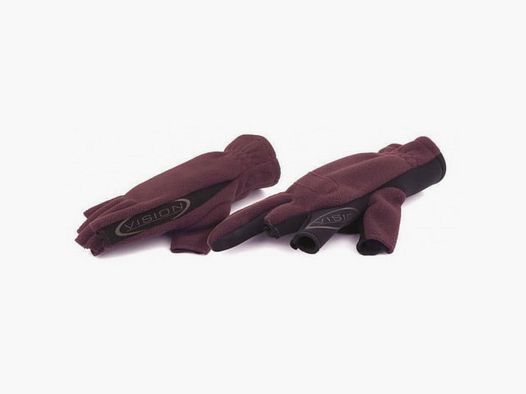 GUANTE VISION POLAR NEOPRENO PESCA MARRÓN