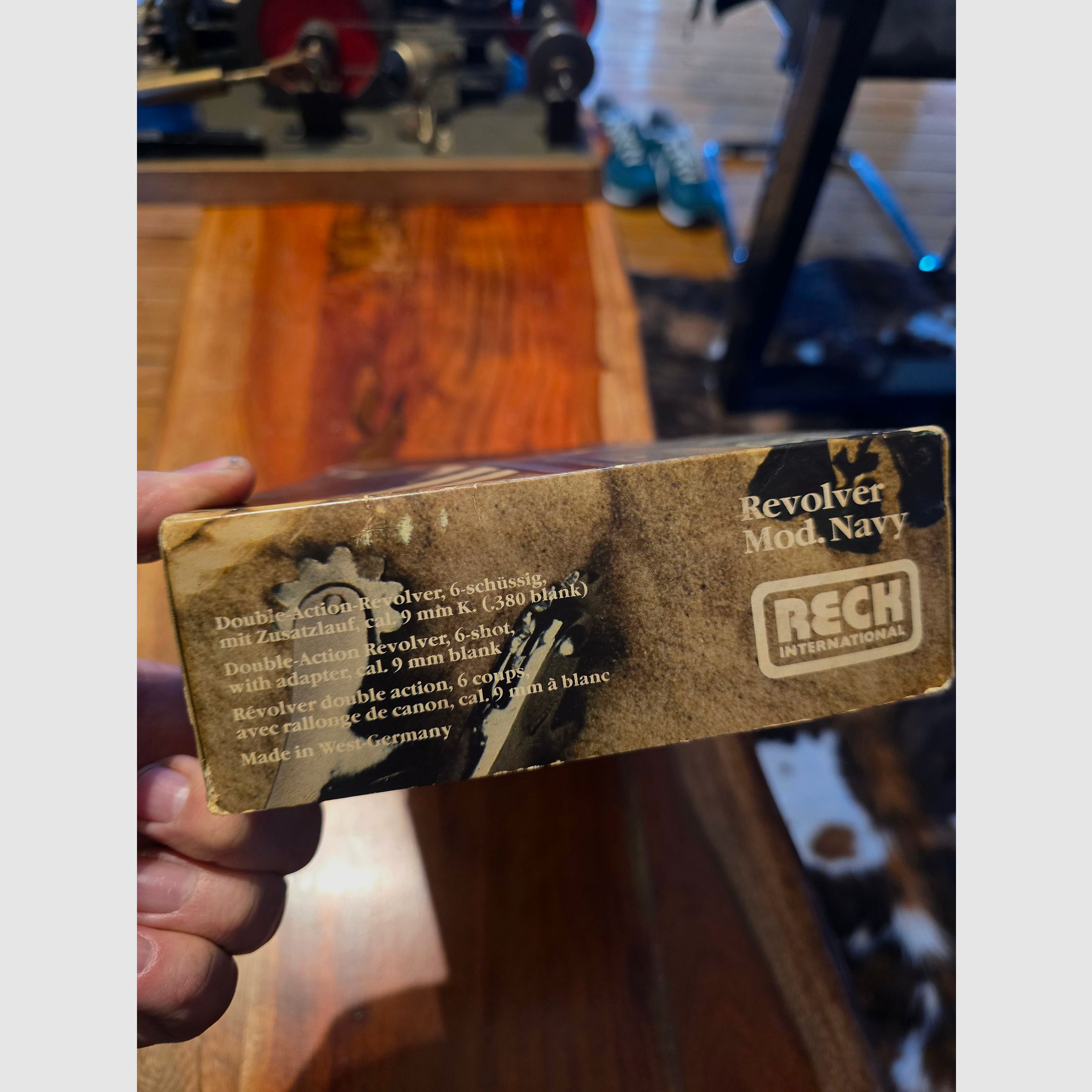 Sammlerstück Reck Arnsberg Mod Colt Navy 380 knall