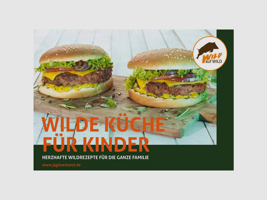 Rezeptbroschüre "Wilde Küche für Kinder"