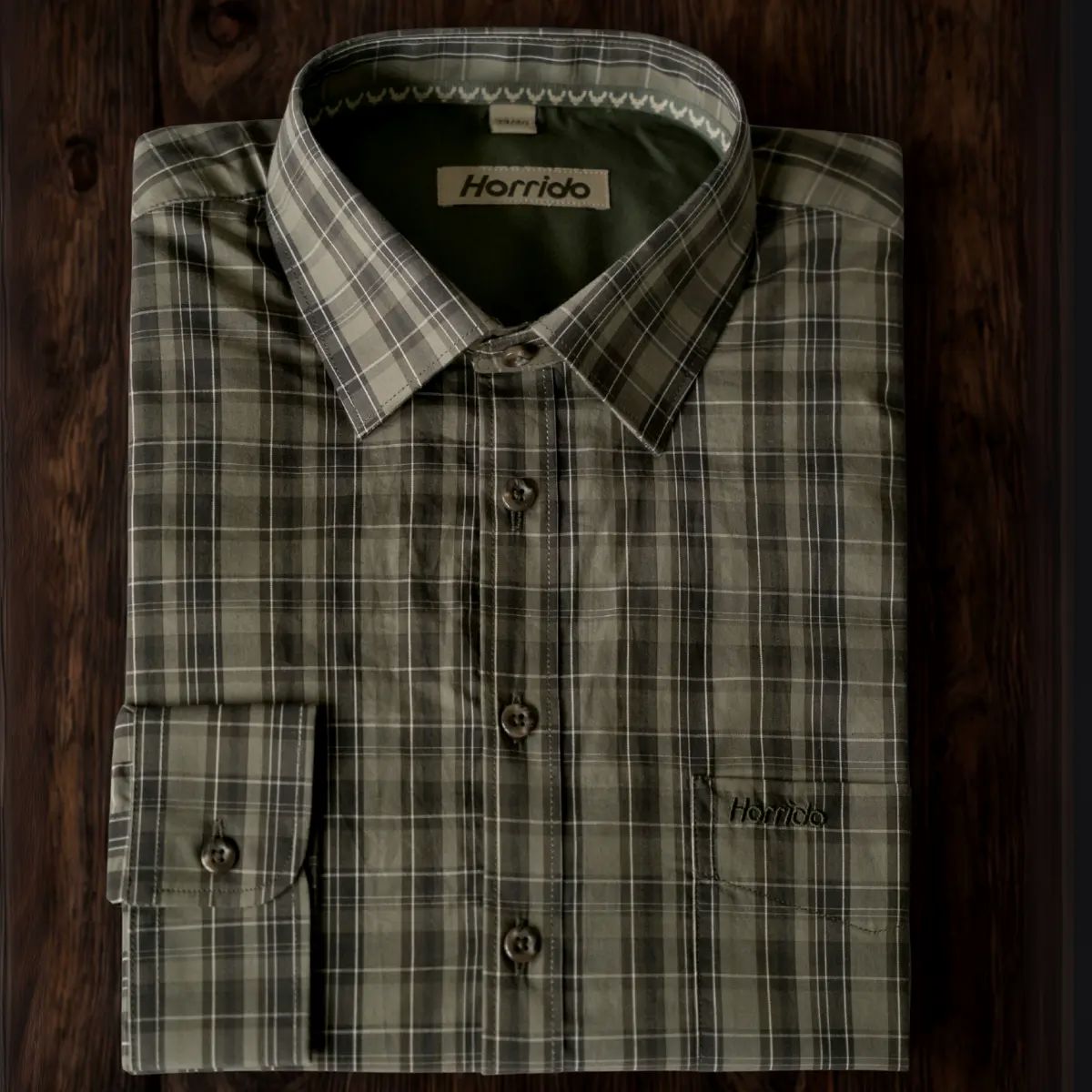 Horrido camisa de caza