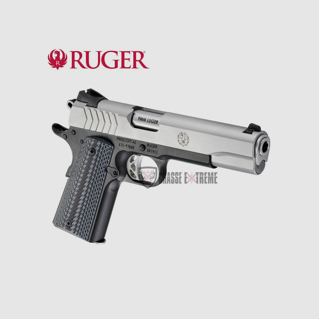 Pistole RUGER SR1911 Lightweight 9+1 Schuss 5" Kal. 9mm Luger, Bild 2 von 4