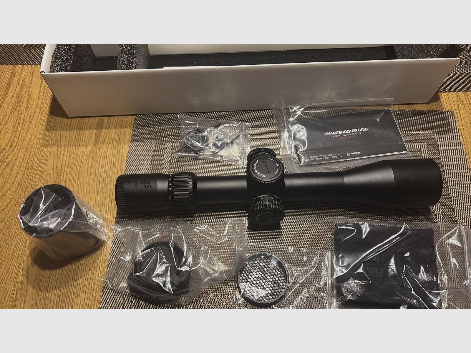 Swampfox Warhawk 4-20x50 FFP scope