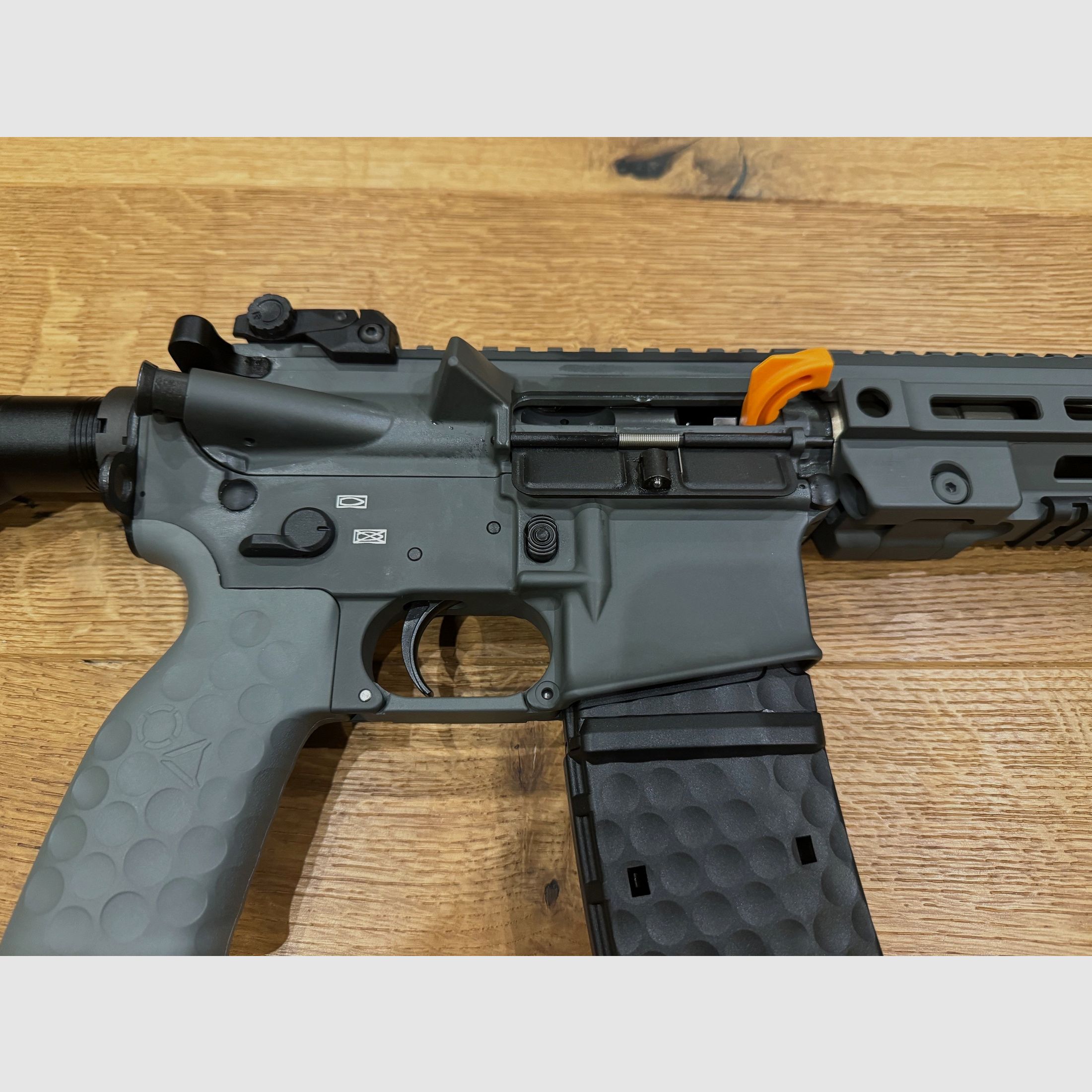 Oberland Arms OA-15 SL16, Lauf 16,75" battleship grey