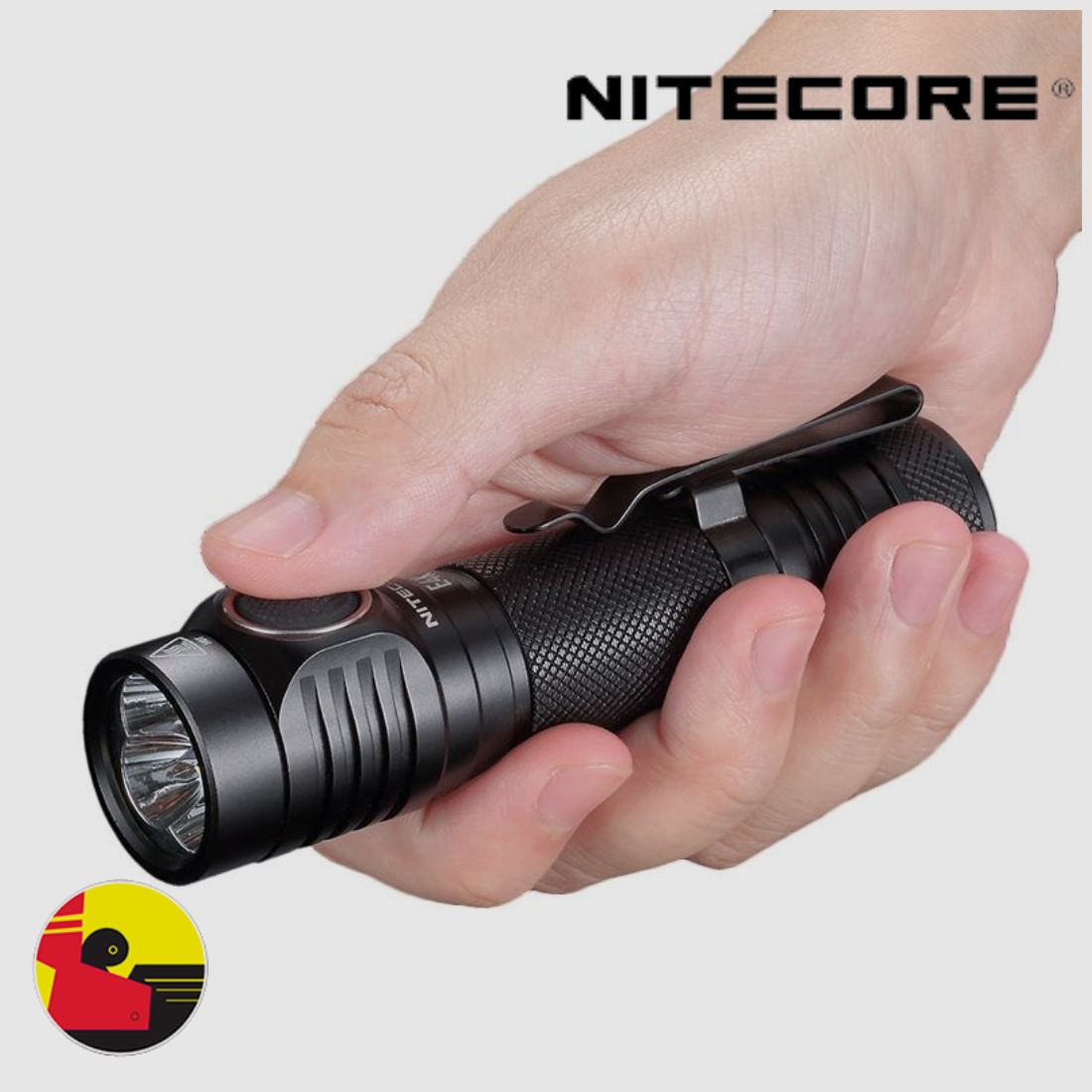 Nitecore E4K Strong Light Highlight 4400 Lumen 21700 Batteria Torcia Portatile, immagine 1 di 7