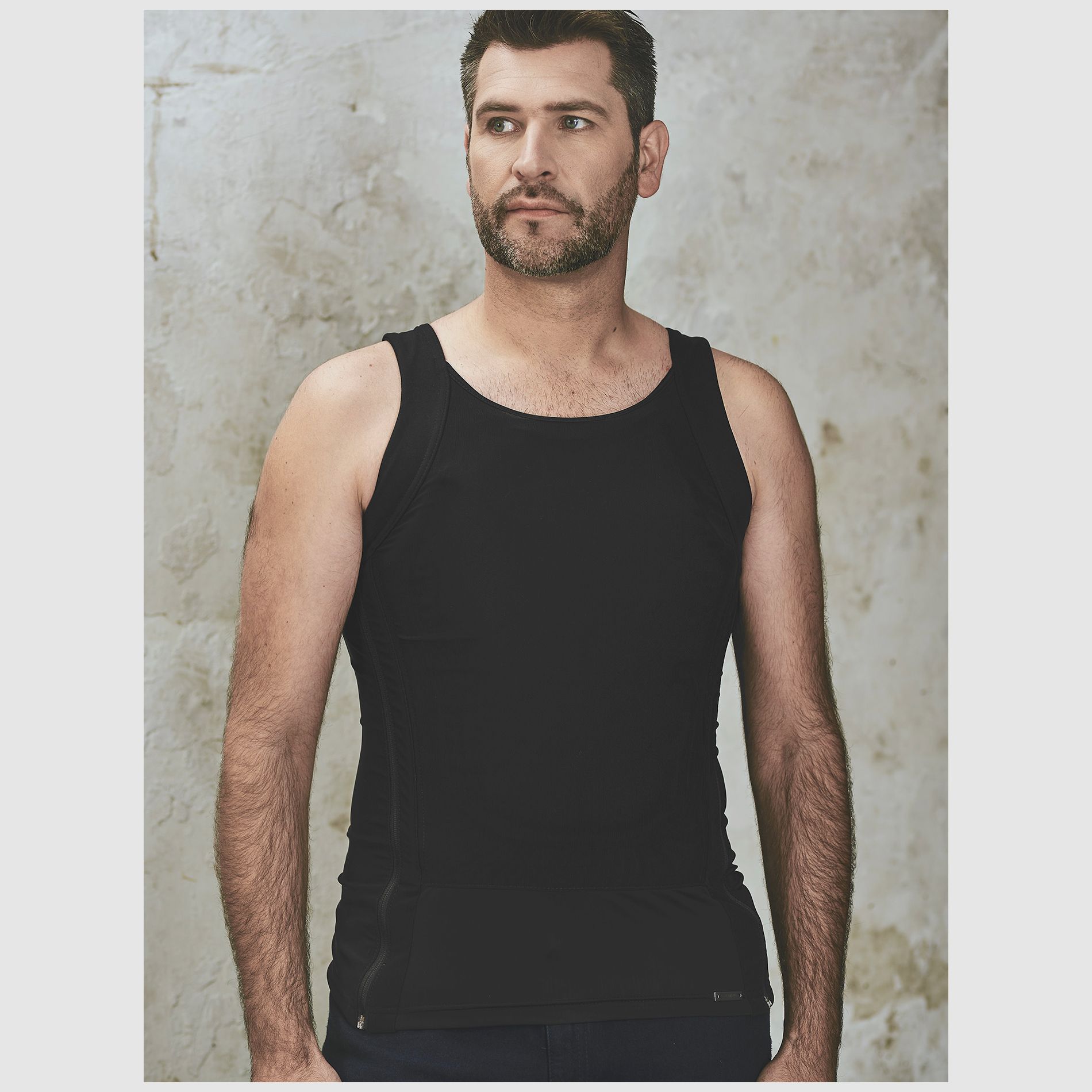 ARMOR T-SHIRT FÜR HERREN – Level IIIA – Gr. XL Schwarz, Bild 1 von 5