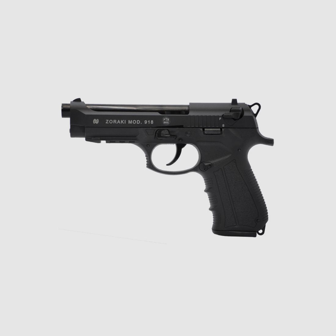 ESC Zoraki 918 black 9mm PAK (Premium) gas & signal weapons