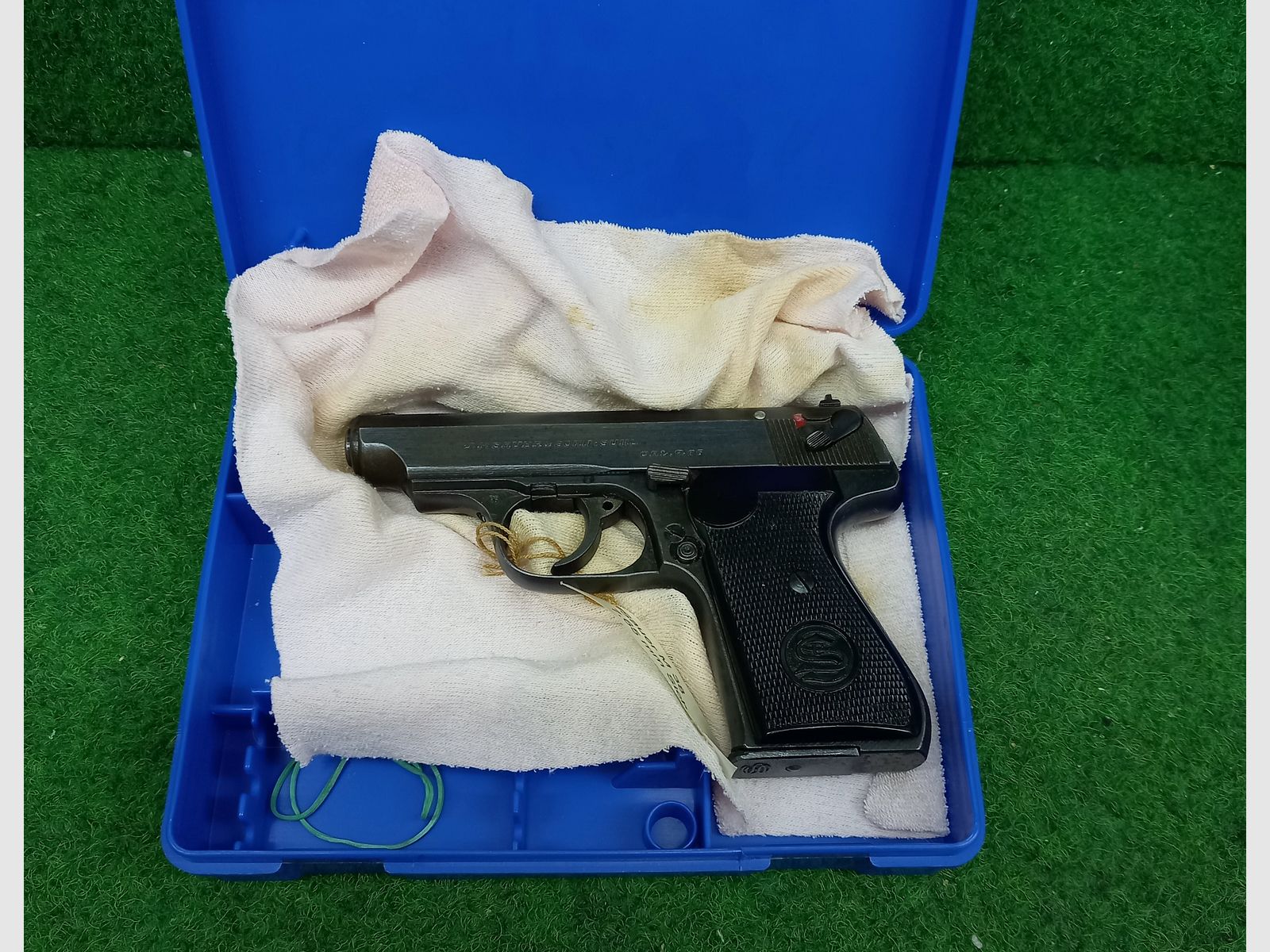 Sauer & Sohn 38H im Kaliber 7,65mmBrowning aus Polizeiwaffen Sammlung