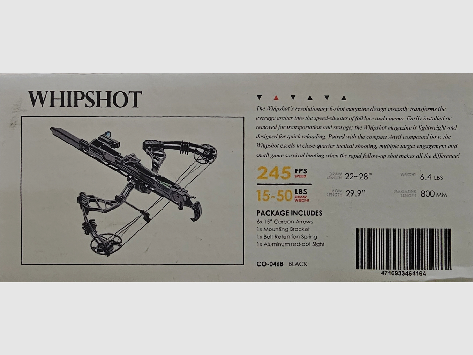 Whipshot Compoundbogen von Ek Archery