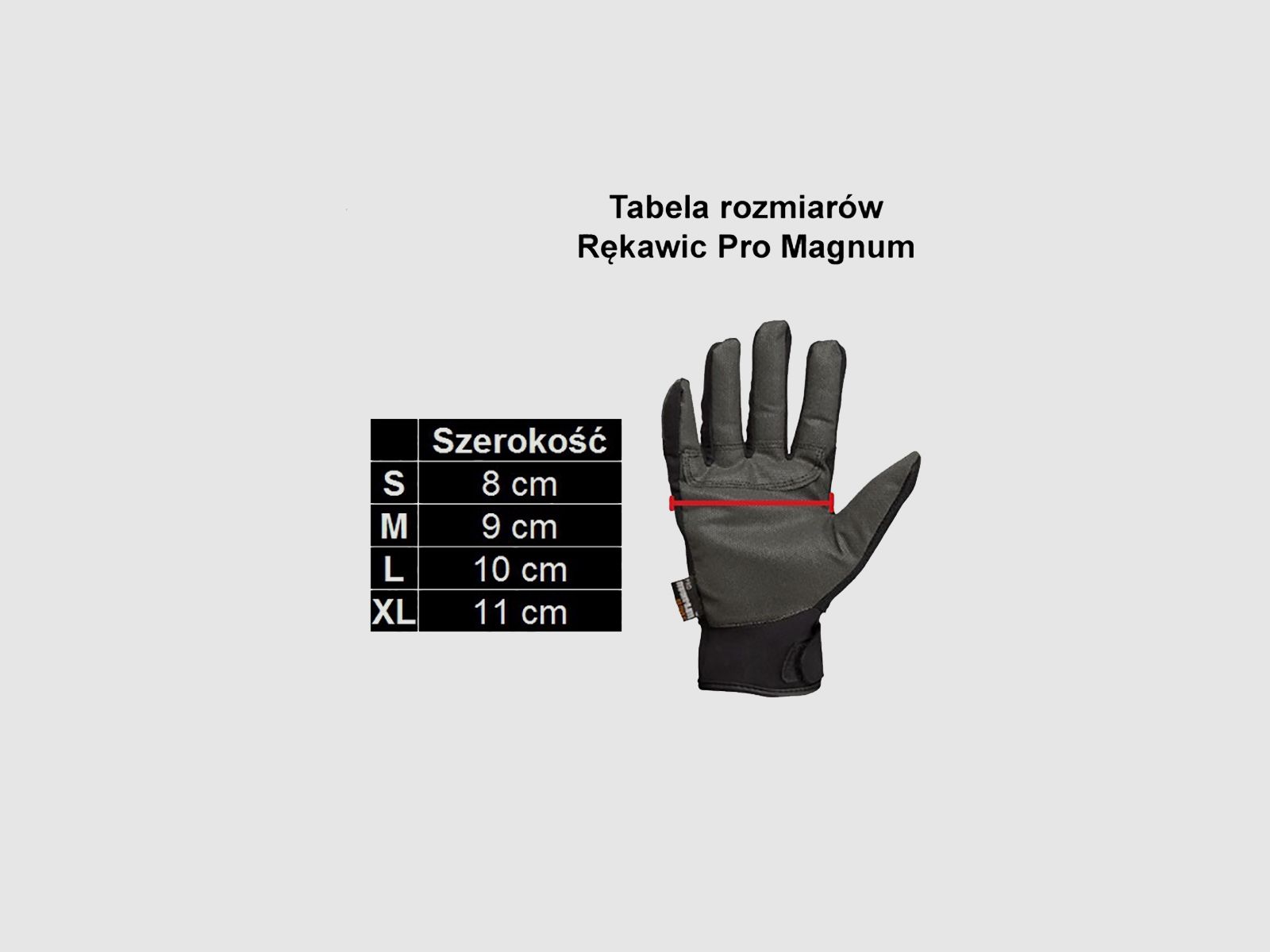 Tactical gloves PMG_042 PPG 32 – for prison and rescue services, size L, image 2 of 2